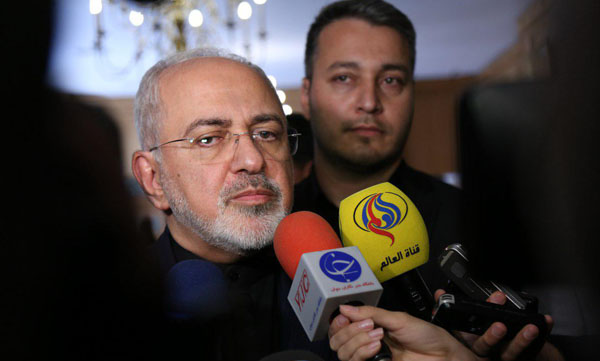 ظريف: زيارة روحاني إلى نيويورك فرصة ممتازة لدبلوماسية البلاد