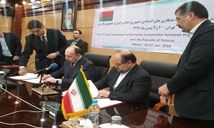 Iran, Belarus sign 8 MoUs