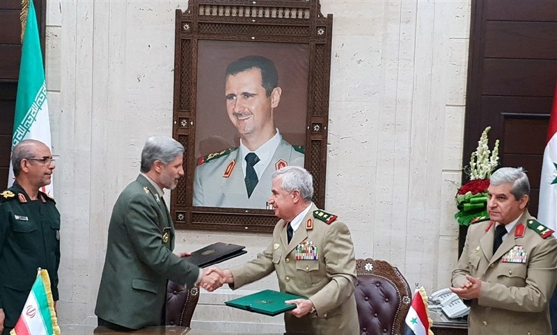 Iran, Syria Sign Military Cooperation Dea