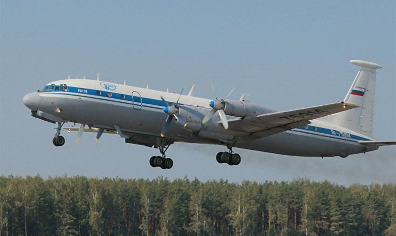 سقوط هواپیمای نظامی روسیه با ۹۱ سرنشین