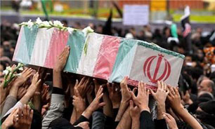 مراسم تشییع پیکر مطهر سه شهید در کرمان
