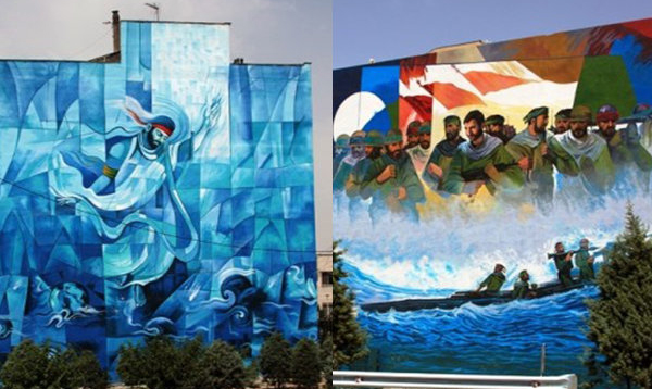دیوارنگاری‌ با موضوع شهدا/ مجسمه شهدای شاخص در تهران نصب می‌شود