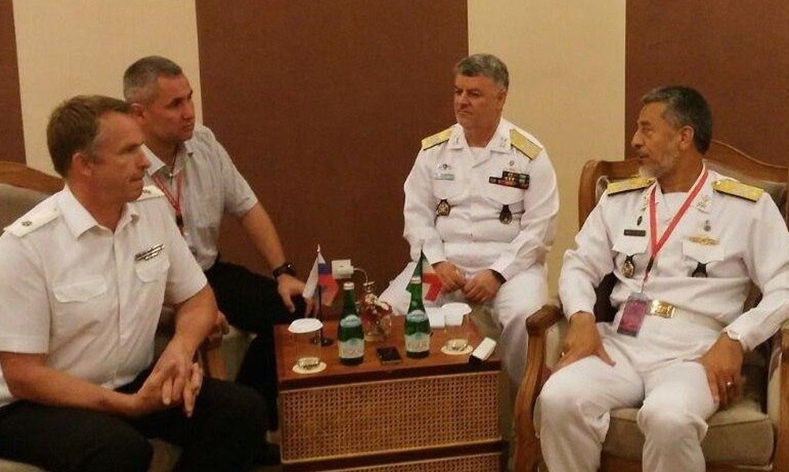دریادار سیاری با هیئت نیروی دریایی روسیه دیدار کرد
