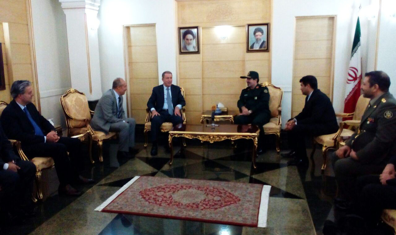 رئیس ستاد ارتش ترکیه وارد تهران شد
