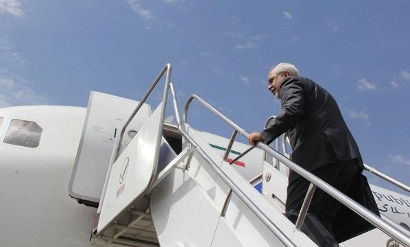 ظریف تهران را به مقصد «دوشنبه» ترک کرد