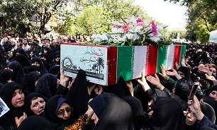 تشییع و تدفین پیکر دو شهید گمنام در نوشهر