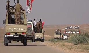 غاز عملیات الحشد الشعبی برای تامین امنیت مرزهای عراق با سوریه