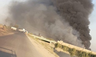 آتش‌سوزی در بزرگ‌ترین پایگاه هوایی عراق