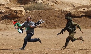 یورش خشونت بار نظامیان اسرائیل به گردهمایی اعتراضی در کرانه باختری