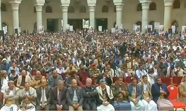 حضور گسترده مردم یمن در صنعاء برای برگزاری مراسم جشن عید غدیر