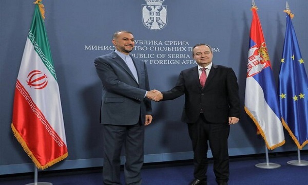 امیرعبداللهیان با وزیر خارجه صربستان دیدار و گفت‌وگو کرد