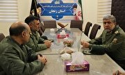 رئیس بازرسی بنیاد حفظ آثار از موزه دفاع مقدس زنجان بازدید کرد