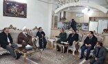 جمعی از مسؤولان زنجانی با جانباز «بهمن نوری» دیدار کردند
