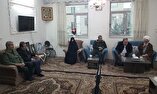 مسئولان زنجانی با مادر شهید «ولی کرمی» دیدار کردند