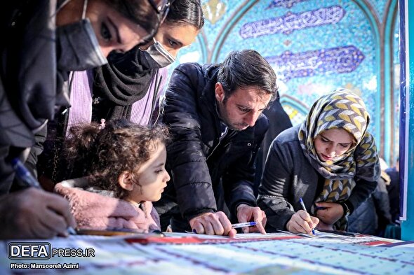تصاویر/ حضور مردم پای صندوق‌های اخذ رای در انتخابات ۱۱ اسفند ۱۴۰۲