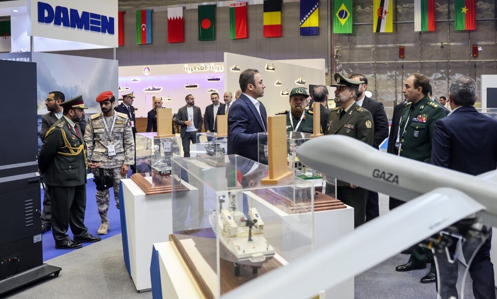 نمایش دستاورد‌های نظامی جمهوری اسلامی ایران در نمایشگاه «Dimex ۲۰۲۴»
