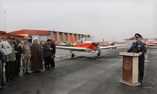تصاویر/ آیین بازآماد ۳ فروند هواپیما و نخستین پرواز مستقل دانشجویان خلبانی در قم