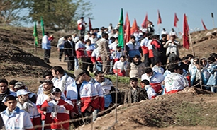 برگزاری اجتماع یک هزار نفری راهیان نور هلال احمر در خوزستان