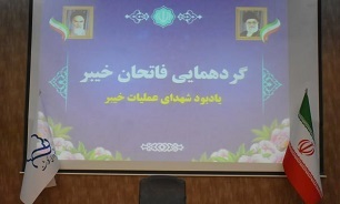 تصاویر/ گردهمایی فاتحان خیبر یادبود شهدای عملیات خیبر در گلدشت اصفهان
