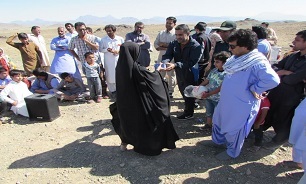 برگزاری همایش پیاده روی خانوادگی گرامیداشت هفته دفاع مقدس درشهرستان تفتان