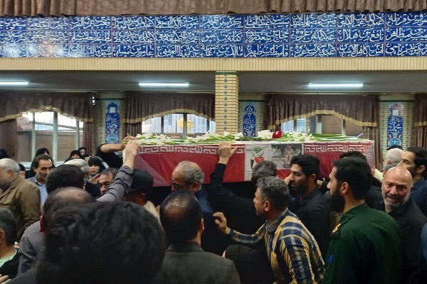 پیکر جانباز شهید «علی‌اصغر صالحی‌نیا» در مشهدالرضا تشییع شد