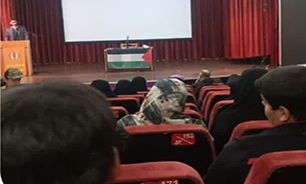 گردهمایی شاعران و نویسندگان ساوجبلاغی، در حمایت از مردم فلسطین برگزار شد