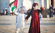 «مظلوم مقتدر»، پویشی برای همدردی با کودکان مظلوم فلسطین