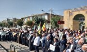 برگزاری راهپیمایی بر ضد جنایات رژیم صهیونیستی در ارومیه