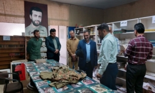 بازدید سردار نائینی از مرکز حفظ آثار و نشر ارزش‌های دفاع مقدس کاشان