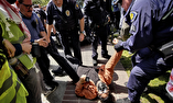بازداشت ۹۷ دانشجوی معترض ۲ دانشگاه توسط پلیس آمریکا