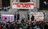 دموکراسی دروغین آمریکا در برخورد با تجمعات دانشجویان حامی فلسطین