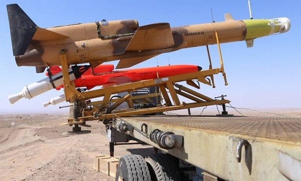 Iranian Jet-Powered Drone Armed with New Air-Based Missile