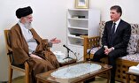 امام خامنه‌ای خطاب به بارزانی: «جامعه کُردی» جزو ما هستند